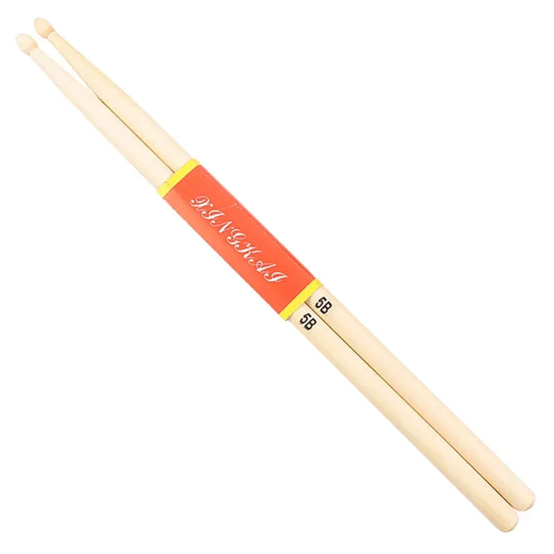 Musical Instrument Gong - 1 пара кленовых барабанных палочек, джазовые