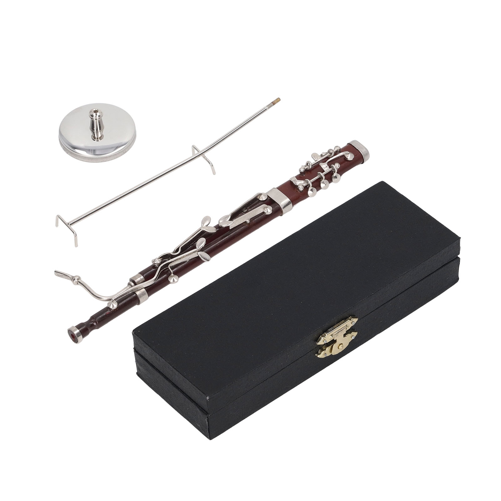 Musical Instrument Bassoon - Миниатюрная реплика фагота с подставкой и