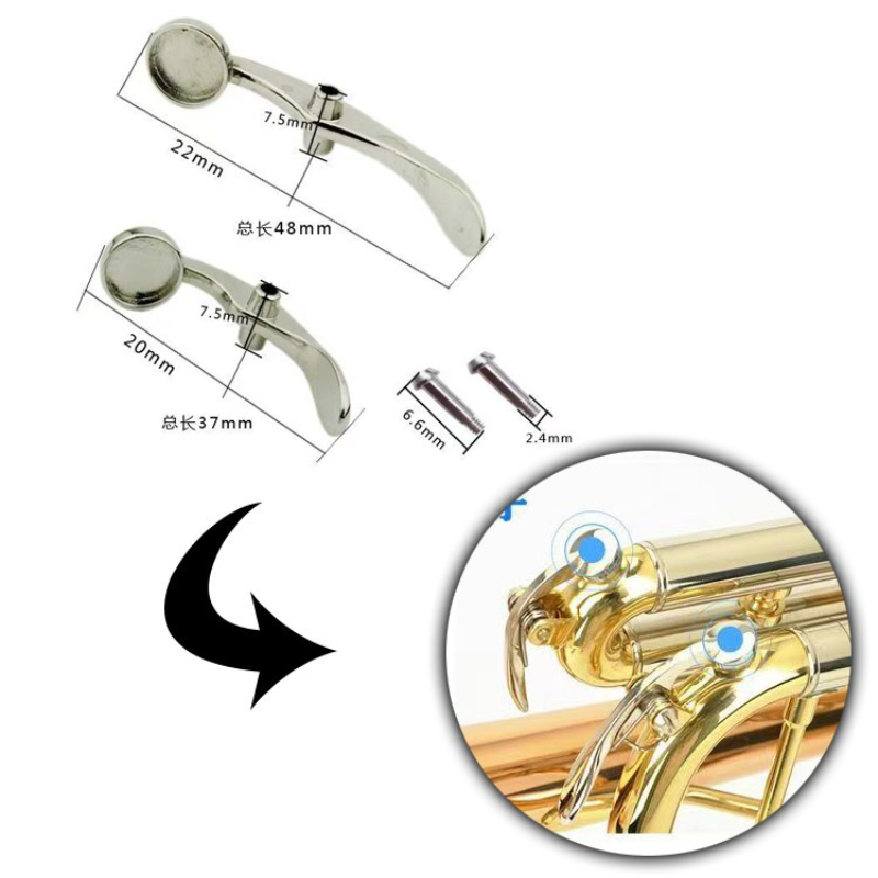 Musical Instrument Bugle - корнет, стекл, корнет, сливной клапан, запчасти