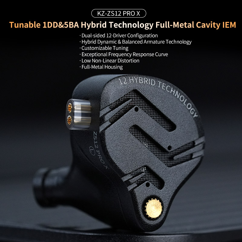 KZ ZS12 PRO X Металлические на – обзор и цена L Musical Instrument