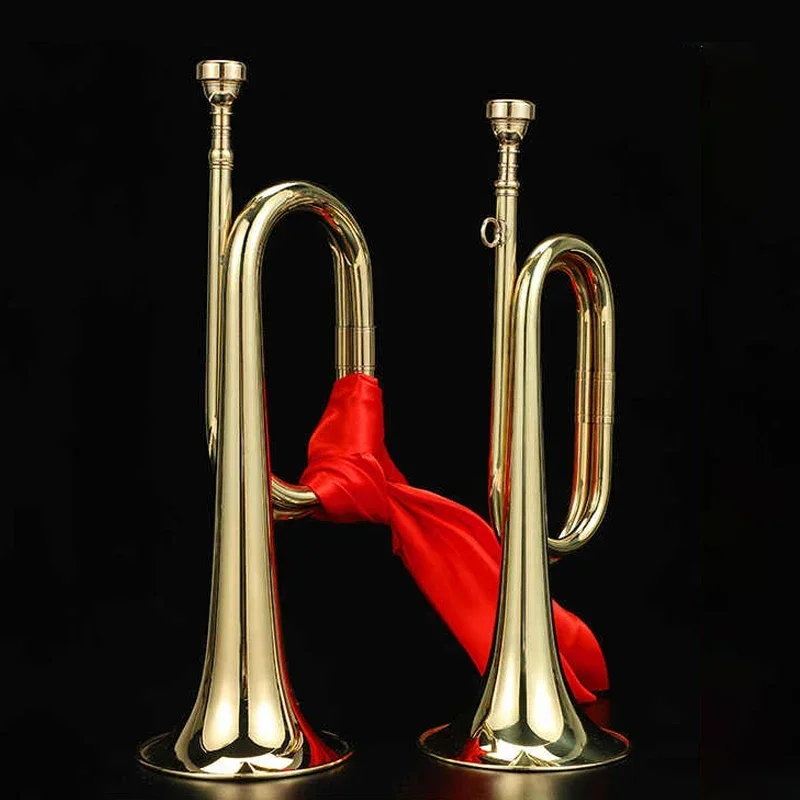Латунная труба для детей, начи – обзор и цена Musical Instrument Bugle