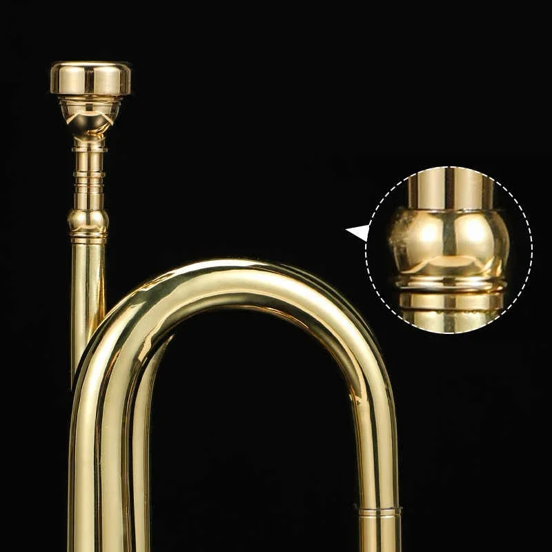Латунная труба для детей, начи – обзор и цена Musical Instrument Bugle