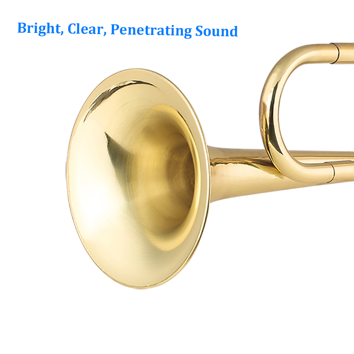 Латунный C-образный позолоченн – обзор и цена Musical Instrument Bugle