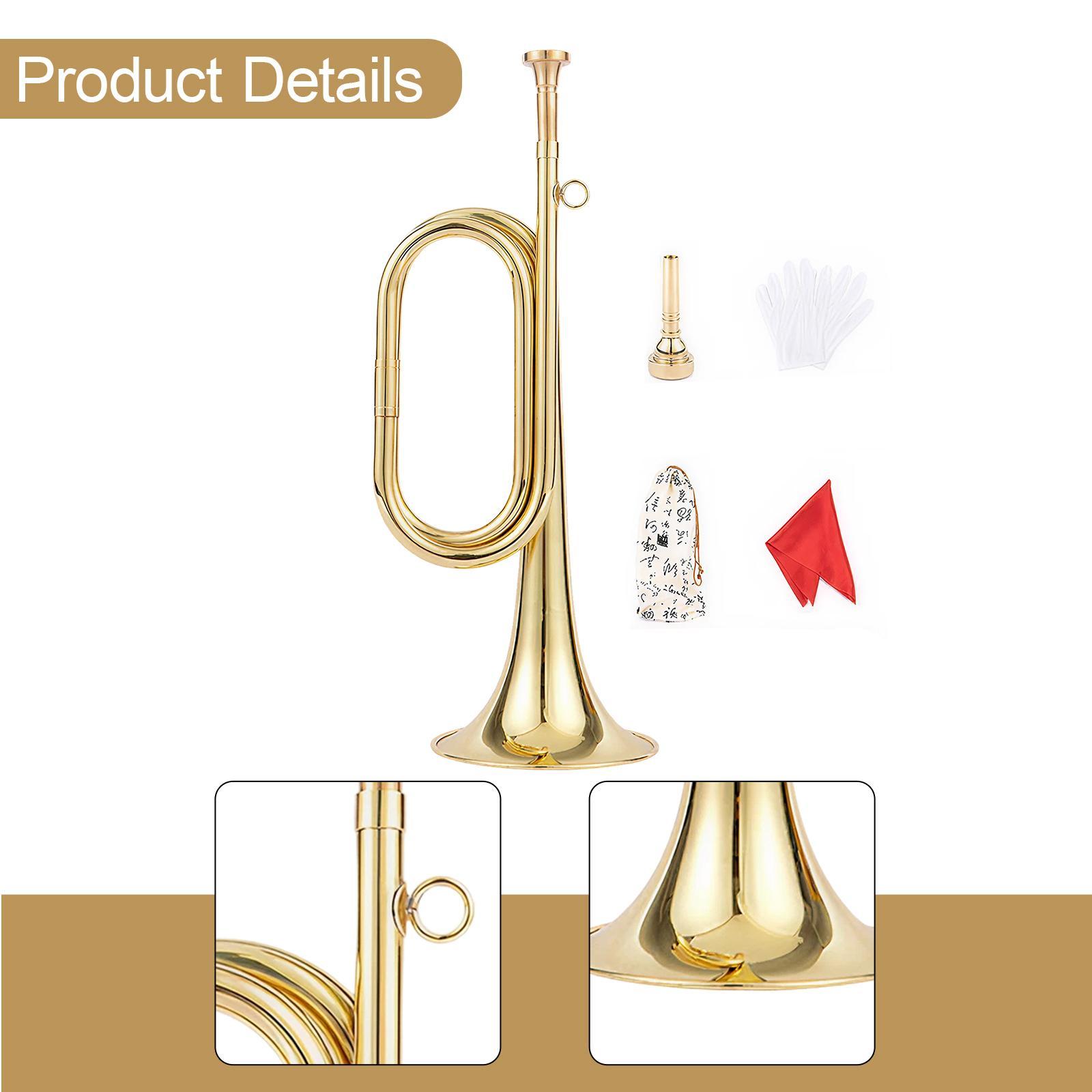 Труба с перчатками, музыкальны – обзор и цена Musical Instrument Bugle