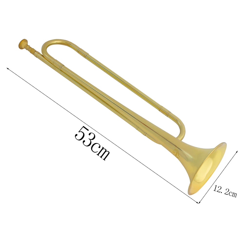 Труба M MBAT Bb, профессиональ – обзор и цена Musical Instrument Bugle