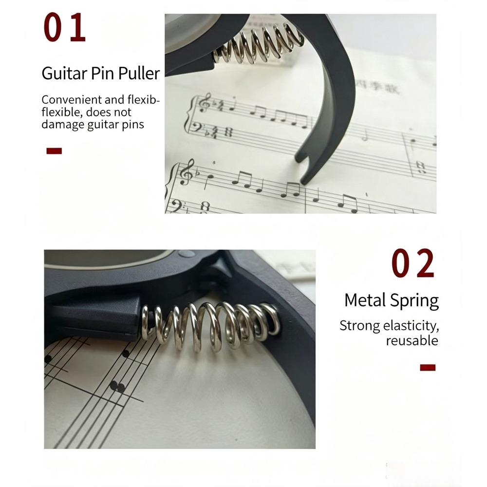 Каподастр для гитары 2 в 1 с и – обзор и цена Musical Instrument Types