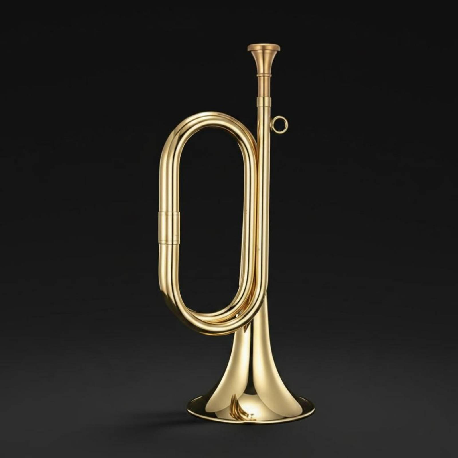 Латунный музыкальный горн, пор – обзор и цена Musical Instrument Bugle