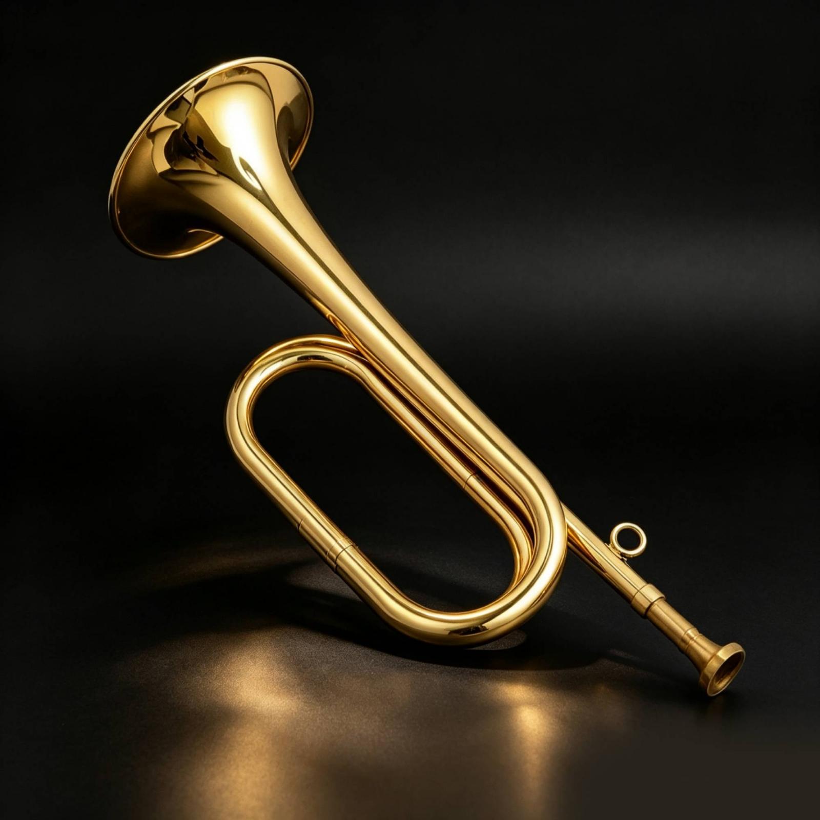 Миниатюрный латунный музыкальн – обзор и цена Musical Instrument Bugle