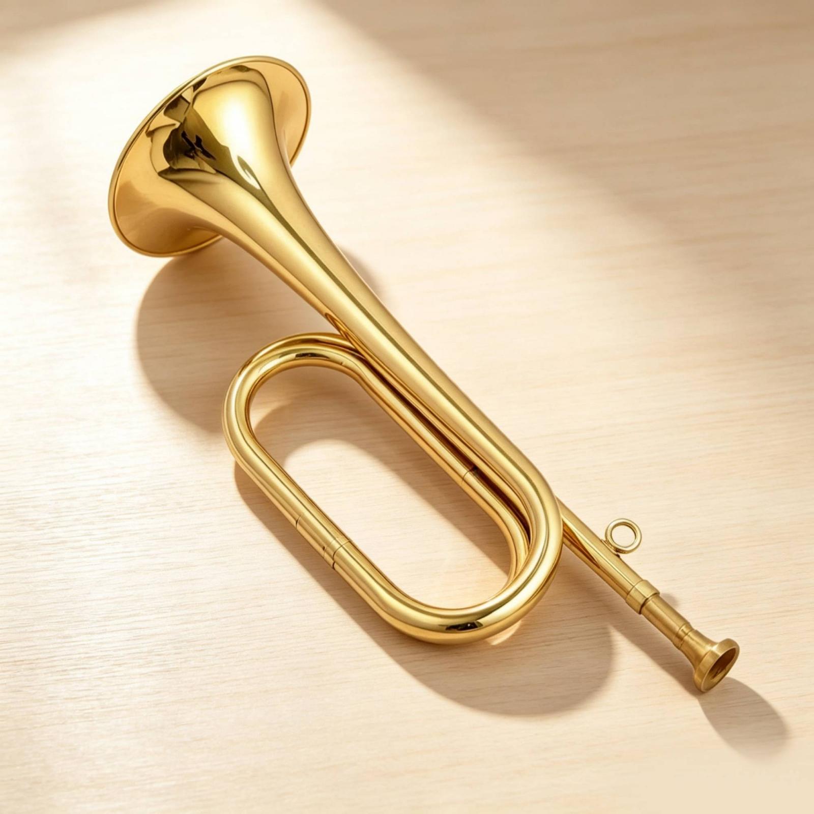 Миниатюрный латунный музыкальн – обзор и цена Musical Instrument Bugle
