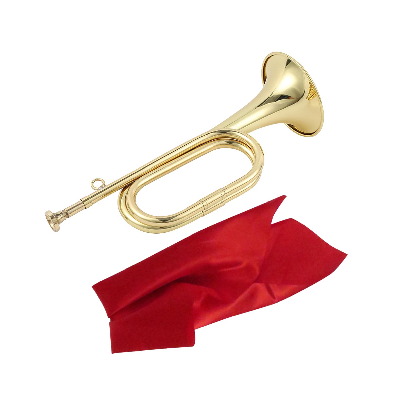 Миниатюрный латунный тромбон с – обзор и цена Musical Instrument Bugle